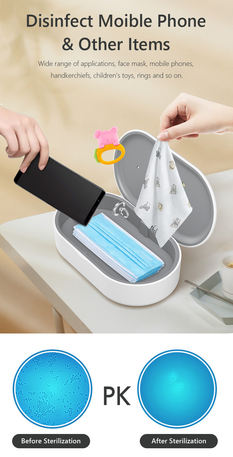 Multifunction UVC Box Phonesoap Cell Phone Sanitizer