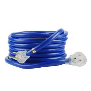 Quality ETL 12 Gauge NEMA6-50P NEMA6-50 R Heavy Duty 3 Prong Orange Extension Cord for Commercial Outdoor 1 Outlets AC Power Cord wholesale