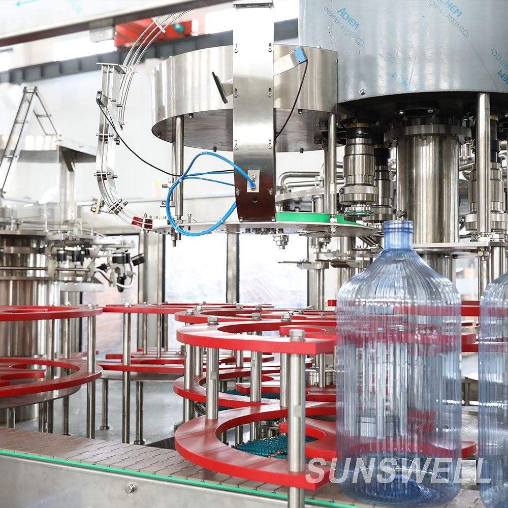 5L Bottled Water Filling Machine Automatic Mineral Water 4000BPH