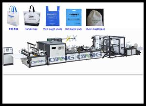 Quality Auto Eco PP Non Woven Bag Making Machine , Fabric Bag Machinery wholesale