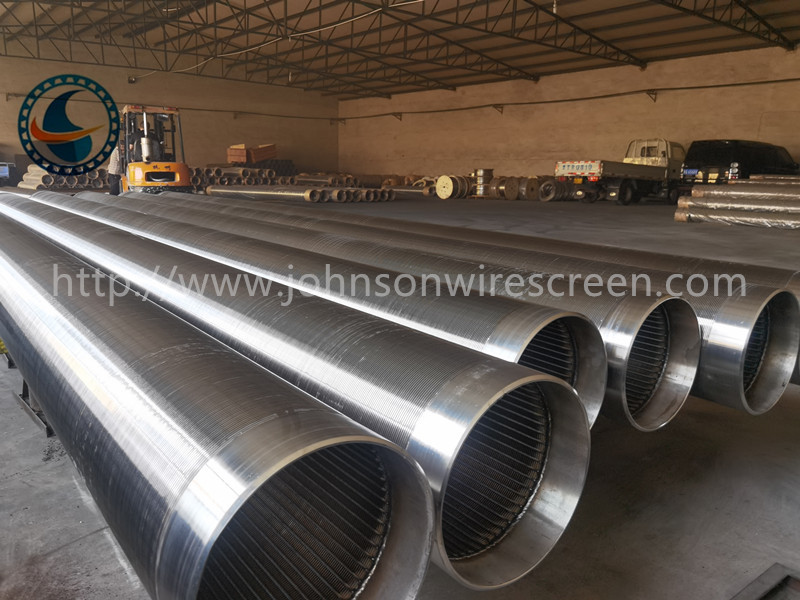 304l Stainless Steel Johnson Water Well Screens 1.0mm Slot 12-3/4" Vee Wire