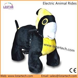 Quality stuffed animals with battery coin operated animal ride min happy car wholesale