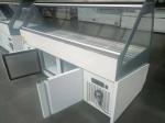 Double Temperature White Butcher Fridge Display Duck Neck Meat