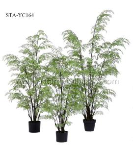 Quality Green Foliages Artificial Hanging Ferns Fire Retardant 180CM 130CM 100CM wholesale