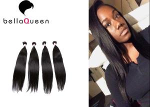 Quality Straight Color 1B Malaysian Virgin Hair Weave Long Lasting Soft And Smooth wholesale