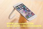 COMER plastic mobile display stands anti-theft security gripper phone