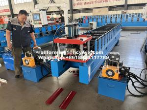 Quality Hydraulic Cutting 50Hz Wall Panel Roll Forming Machine Chain Driven wholesale