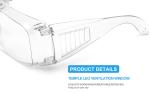 Anti Droplet Splash Medical Eye Protection Over Glasses