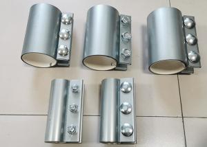 Quality Heavy Duty Galvanized Steel Metal Pipe Couplings 4 Inch In Low Pressure Applications wholesale