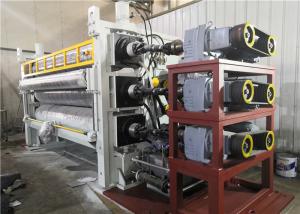 Quality Three Roll Protective Clothing Fabric Calender Machine wholesale