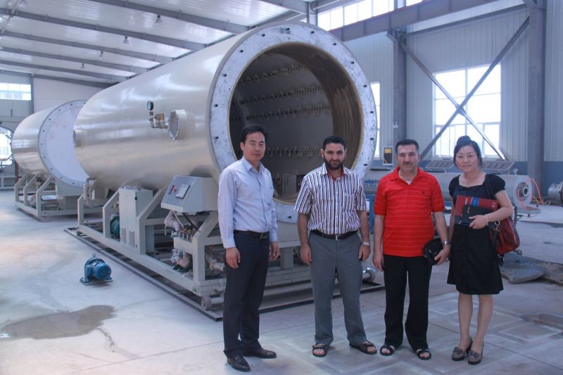 Municipal Heating Pipe Pre Insulated Steel Pipe Ppu Foaming Pipe Production Line