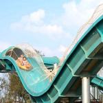 Water Theme Park Equipment Fiberglass Adult Slide Water Roller Coaster