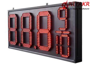 Quality Remote Control IP65 LED Gas Price Signs Gas Station Digital Signage 5000 Cd/m2 wholesale