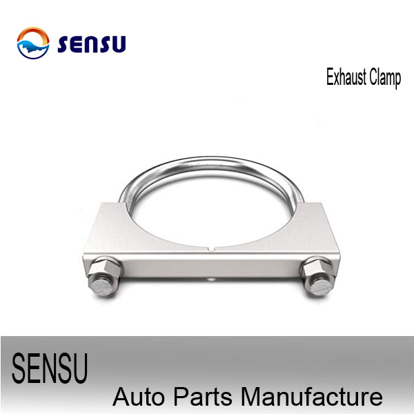 SS201 Muffler U Bolt Clamps 4 Inch Turbo Exhaust Flange Corrosion Proof