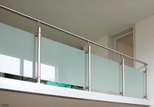 Quality Opaque White Railing Glass Easy Cleaning Nano Coating High Purity wholesale