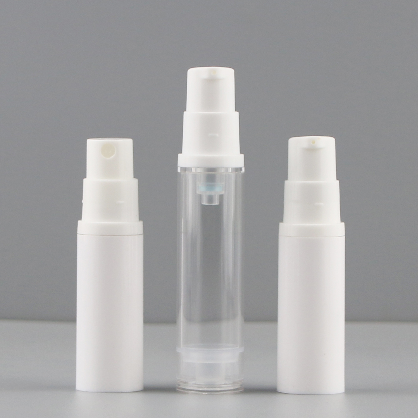 Plastic clear Perfume Sample 5ml 10ml 12ml 15ml Small Sample Perfume Spray Serum Bottle with Box Customize Collar Material PP