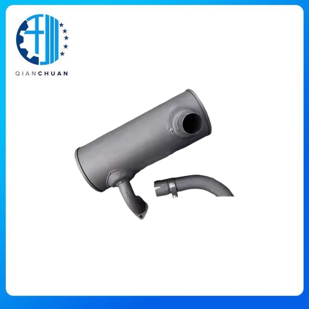 Muffler 4638006 4448024 For Isuzu Engine 4JG1 Hitachi Excavator ZX60 ZX70 ZX80LCK ZAXIS80