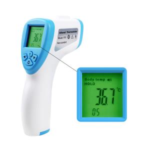 Quality Hot Sale Body Temperature Digital Infrared Thermometer Gun Fever Measure Adult Kids Forehead Non contact LCD IR Thermome wholesale