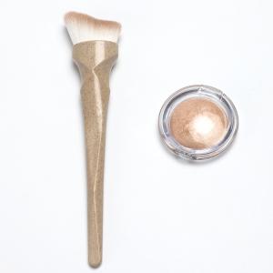 Quality Degradable Handle ECO Friendly Makeup Brush Without Ferrule For Powder wholesale