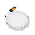OEM ODM Flat Panel LED Lights RGB Glass Flower Bubble Design