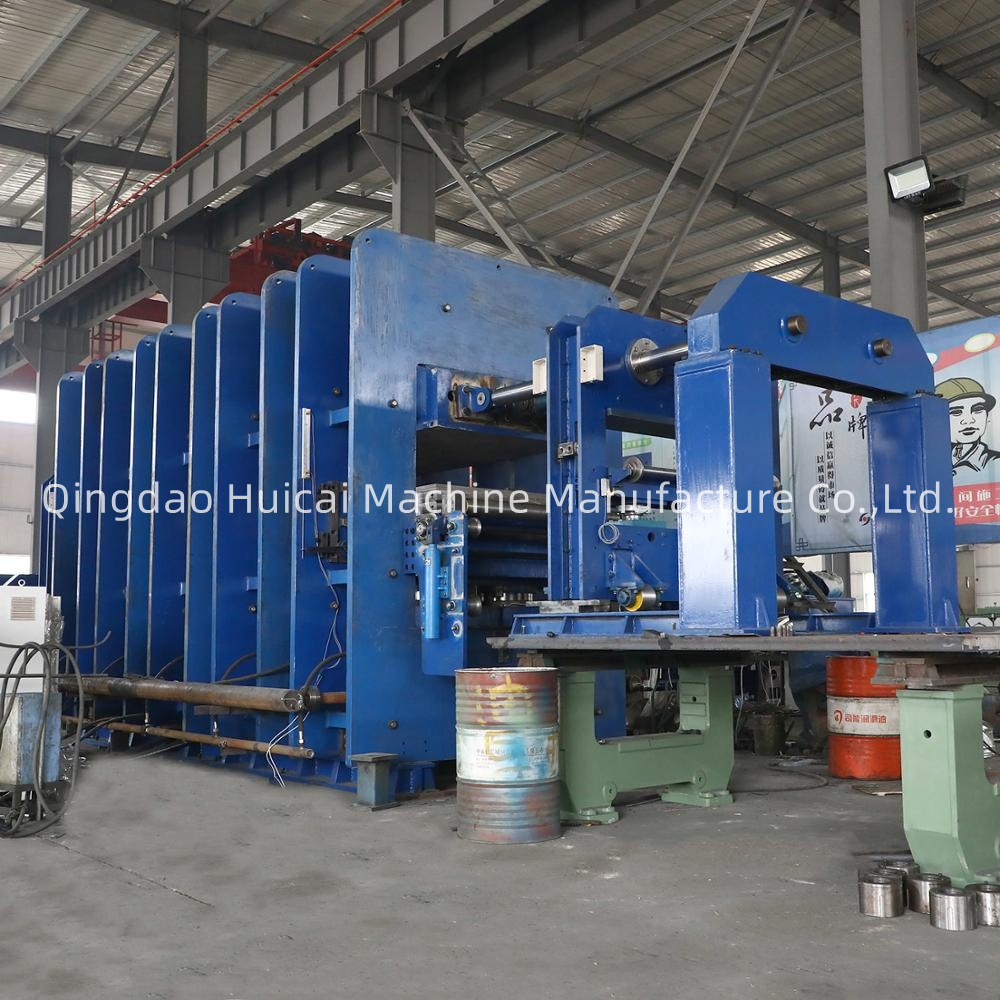 Rubber Conveyor Belt Making Machine Hot Press Vulcanizer Overall Size 3000x2100x3360 mm