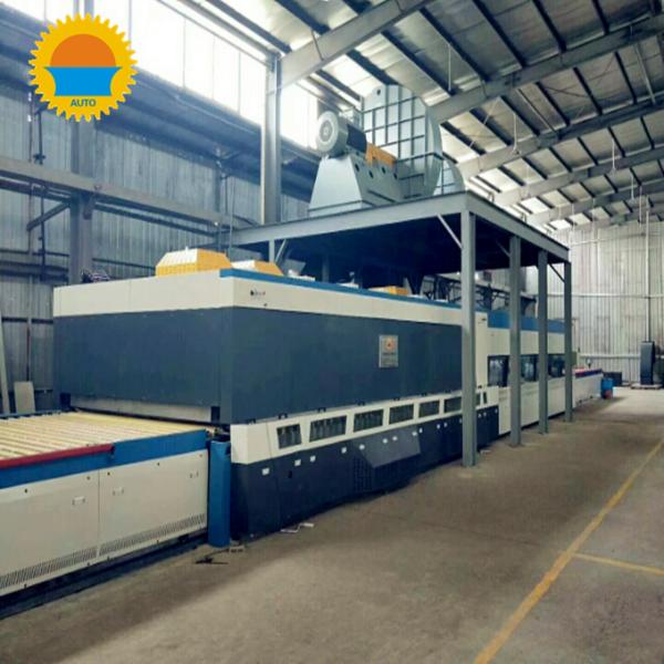 19 Loads / H Tempered Glass Manufacturing Machine High Efficiency For Solar