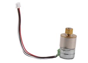 Quality SM1516 Geared Stepper Motor 5V DC 15mm Diameter 18° Step Angle With Cylinder Gearbox wholesale