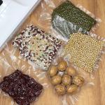 Customized Size QS Embossed Vacuum Sealer Rolls BPA Free Food Vacuum Storage