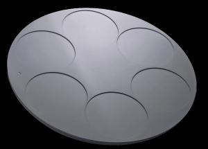 Quality 6 Inch Silicon Carbide SiC Coated Graphite Tray High Temperature Resistance Graphite Plates wholesale