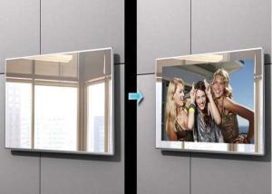 Quality 32&quot; 43&quot; 55'' Mirror Digital Signage Wall Mounted 4k Hd 500cd/m2 Brightness 50/60 HZ wholesale
