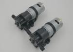 24v High Pressure Mini Gear Pump 250kpa Pressure Low Heat Water / Fluid Usagee