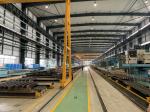 DIN536 Railway Steel Rail A150 For Crane 22mm 24mm Bolt Hole Diameter