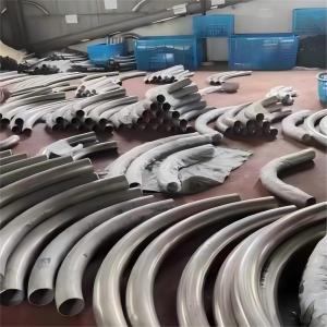 Quality Grade 12 Alloy Titanium Tube Fittings 630mm Titanium Bend Pipe wholesale