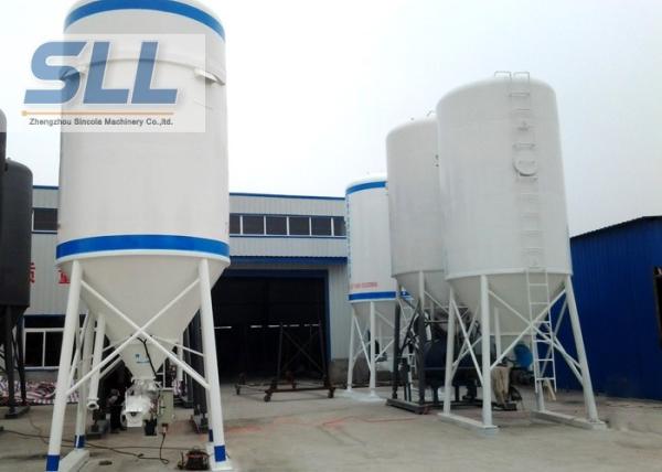 High Efficiency Cement Storage Silo Dry Powder Mortar Storage Tank 3 - 10t