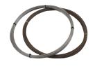 Blue Golden Ribbon Heating Wire Rubber Insulated Resistance Alloys