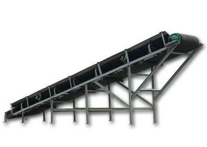 Quality Chemicals Steep Reversible Inclined Belt Conveyor Non Deviation Lightweight Frame wholesale