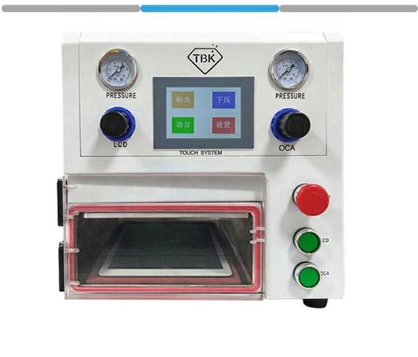 TBK 108P 7 inch curved screen repair vacuum laminating machine for iphone