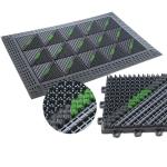 PVC Interlocking Entrance Floor Tiles 25MM