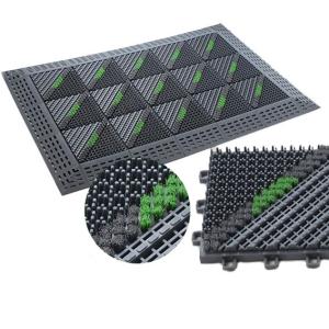 Quality PVC Interlocking Entrance Floor Tiles 25MM wholesale