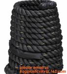 Poly Dacron Battle Rope 1.5" Sports Training 40 ft Battling Battle