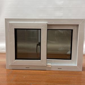 China Reinforced Steel PVC Sliding Windows Double Glazed Upvc Sliding Windows CE on sale