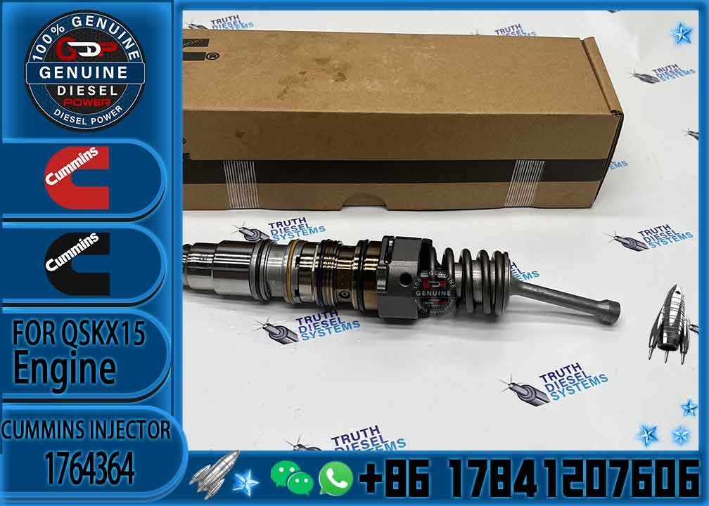 1764364 Genuine Diesel Engine Common Rail QSX15 Fuel Injector 1499257 579251 4903451 579263 4954648