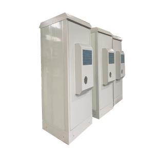 Quality IP55 19&quot; Rack Outdoor Equipment Cabinet With Air Conditioner wholesale