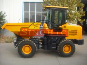 Quality Construction / Articulated Front Loading Dumper 3 Tons Loading 2 Axles 4x4 Driving wholesale