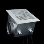 Restroom Low Noise Centrifugal Impeller All Metal Box Air Ventilation Fans​