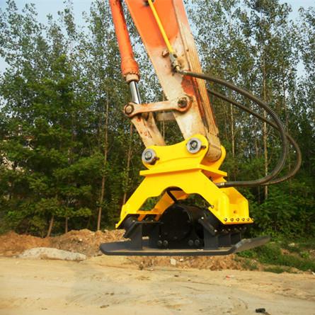 Lower Noise Hydraulic Plate Compactor Weight 300kg For Excavator Kobelco SK60
