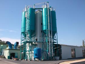 Quality 20-25T/H Dry Mortar Production Line Gypsum / Putty Plastering Mortar Making wholesale