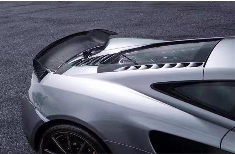 MP4-12C 625C Mclaren Body Kit 650S VORS Style Carbon Fiber Spoiler Wing