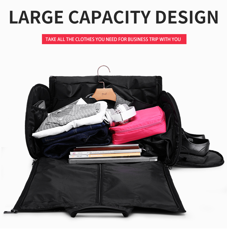 OEM Large Collapsible Duffel Bag Outdoor Activities Sports Garment Bag Rainproof