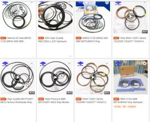 Quality Skeleton High Pressure Oil Seal Kit HMB270 JC400-500-16 wholesale